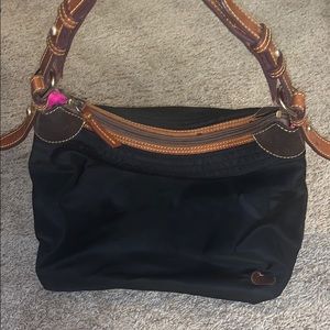 Dooney & Bourke Black Nylon Hobo Purse